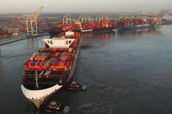 The Port of Savannah handled 4.75 million twenty-foot equivalent container units over the first 10 months of Fiscal Year 2022 (July-April), up 8 percent. Georgia Ports Authority is expanding berth and container yard capacity in Savannah to accommodate growing business.