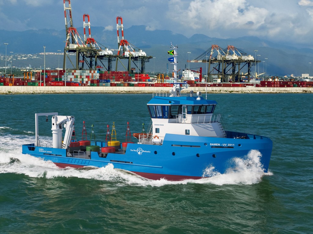 Damen Utility Vessel 3911 for Port Authority of Jamaica