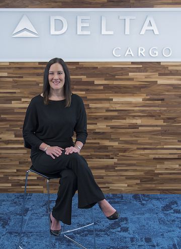 Lindsey Jalil, managing director comercial, Delta Cargo