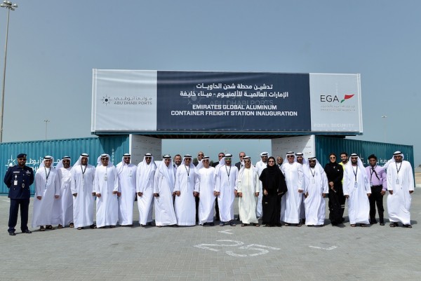 EGA and Abu Dhabi Ports open dedicated container freight station at Khalifa Port