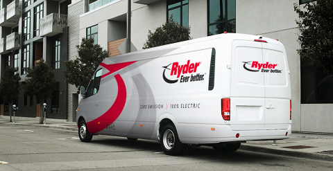 Ryder to begin offering to its customers Chanje's all-electric large delivery style van