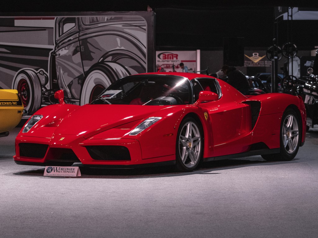 A Ferrari at The Riyadh Auction and Salon (Picture credit Worldwide Auctioneers)