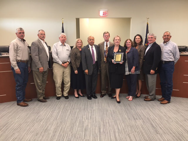 Port Freeport Commissioners and Executive Staff recognized the Finance Department for the award.