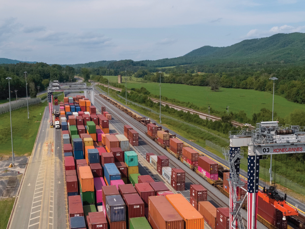 The Appalachian Regional Port in Northwest Georgia offers the greatest capacity of the half-dozen pop-up yards being used to keep cargo efficiently flowing through the Port of Savannah.