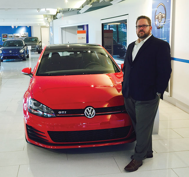 As a bona fide lover of cars, Scott Goodwin is in a seemingly ideal job as senior manager of transportation for Volkswagen Group of America Inc.