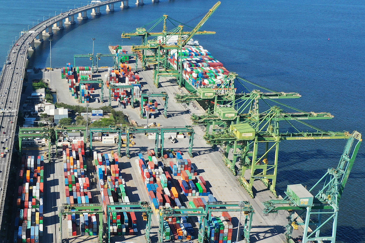 ICTSI Rio Brasil’s Container Terminal 1 at the Port of Rio de Janeiro