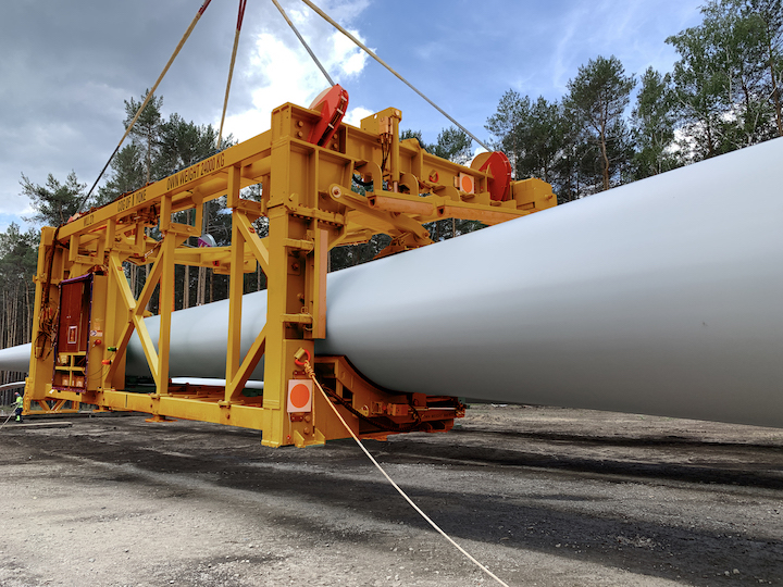 : The wind turbine blade lifting systems will be of particular interest to the Taiwanese marketplace.