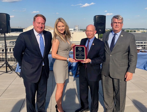 U.S. House of Representatives Chairman of the House Transportation & Infrastructure Committee, Peter DeFazio receives award