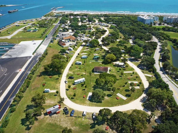 Jetty Park aerial view