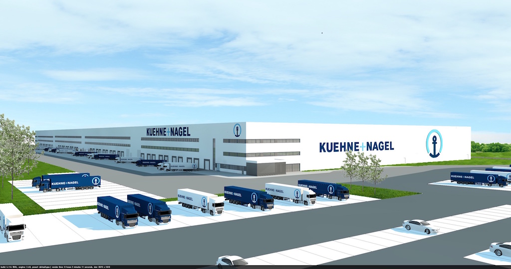 Kuehne + Nagel new Contern warehouse 