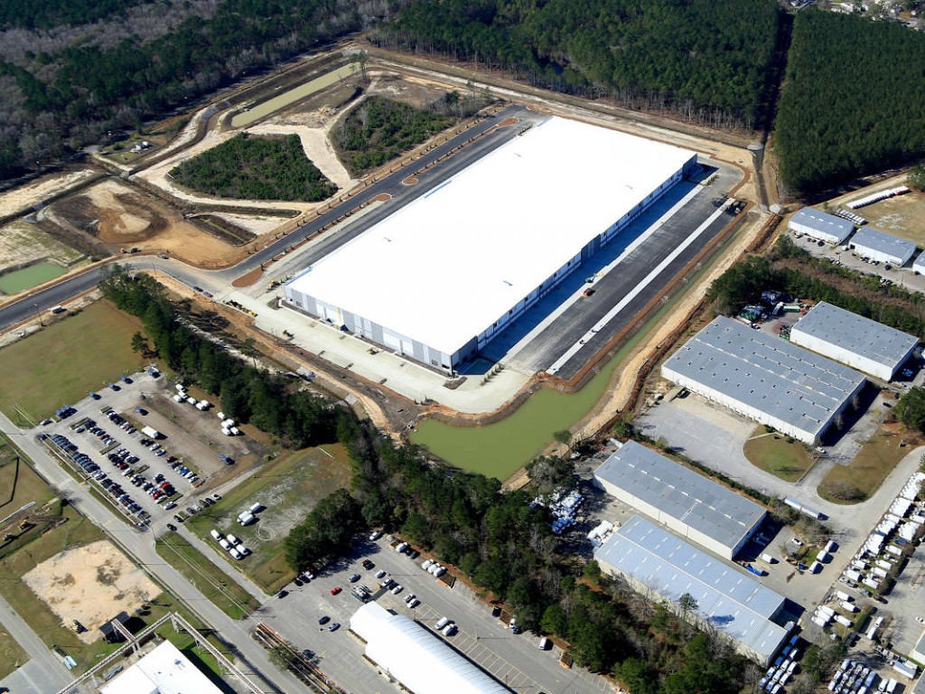 Aerial view of Ladson Industrial Park