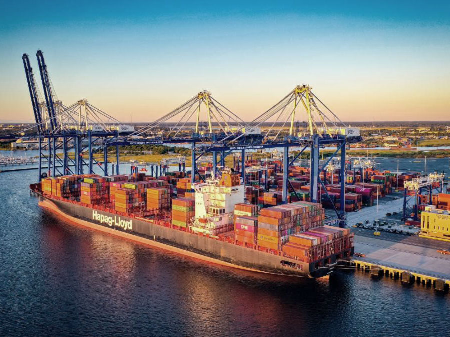 SC Ports launched operations at Leatherman Terminal in March 2021. (Photo/SCPA/Walter Lagarenne)