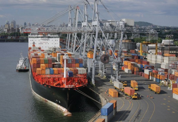 MGT terminal facilities account for over 55% of Montreal's container traffic. (photo: Montreal Port Authority)