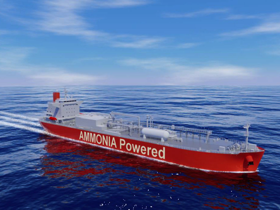 Ammonia-fueled Ocean-going Vessel