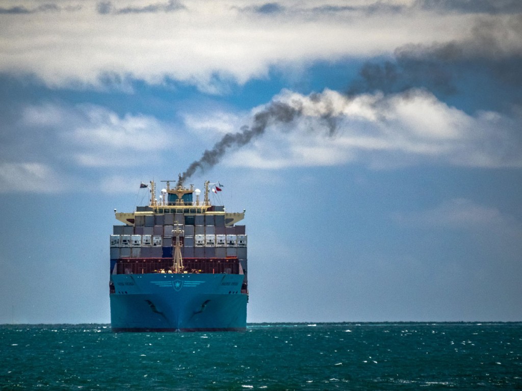  Maersk Virginia on Approach 