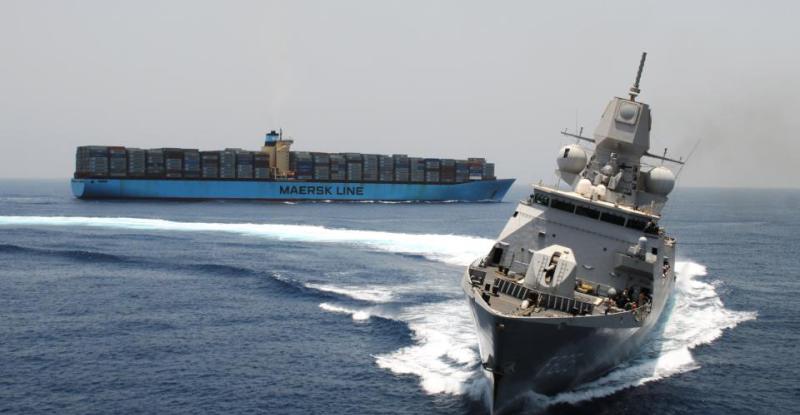Maersk Tigris under control of Iranian warship