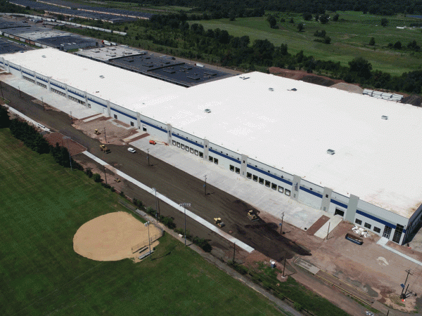 Midpoint Logistics Center, located at 152 Route 206 in Hillsborough, New Jersey.