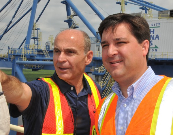 Congressman Bill Shuster (PA-9) and Congressman David Rouzer (NC-7) talk about Port of Wilmington