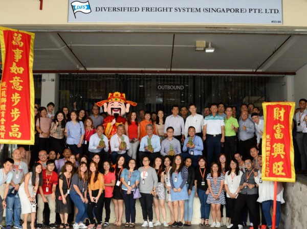 Opening of Diversified Freight System (Singapore) Pte. Ltd. on Jan. 18, 2019