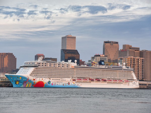 The nearly 4,000-passenger Norwegian Breakaway is the largest cruise ship to ever sail from the Port of New Orleans and the vessel’s placement contributes to tourism’s economic impact across the New Orleans-region.