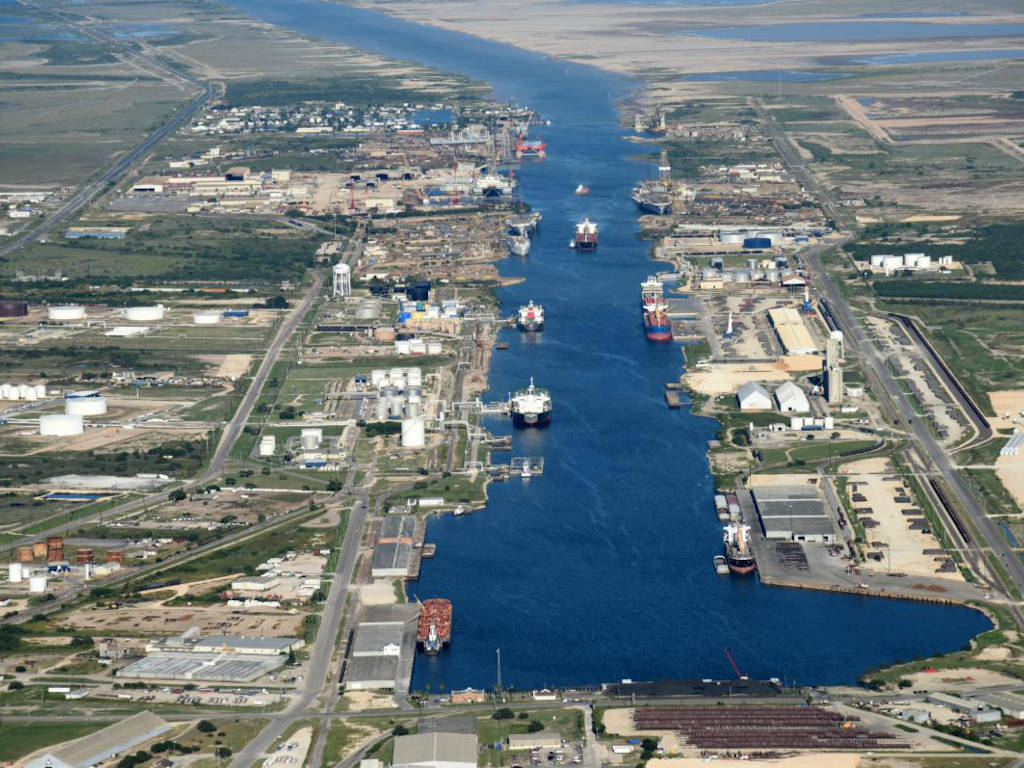 Port of Brownsville ship channel