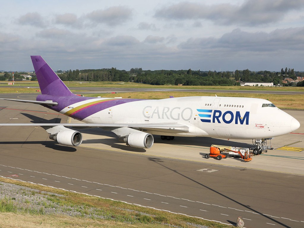 ROM Cargo Boeing 747 400 freighter - photo copyright credit Kevin Cleynhens