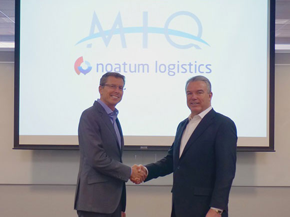 Rafael Torres, CEO of Noatum Logistics, and John E. Carr, president of MIQ Noatum Logistics