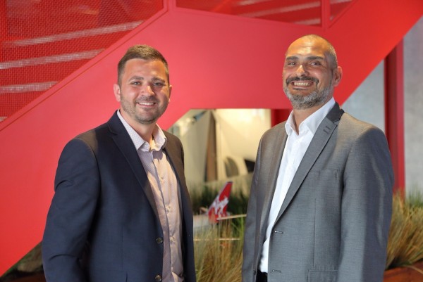 Ryan Ellis, Head of Global Accounts (left) and Ray Wood, Regional Sales Manager for the UK. 