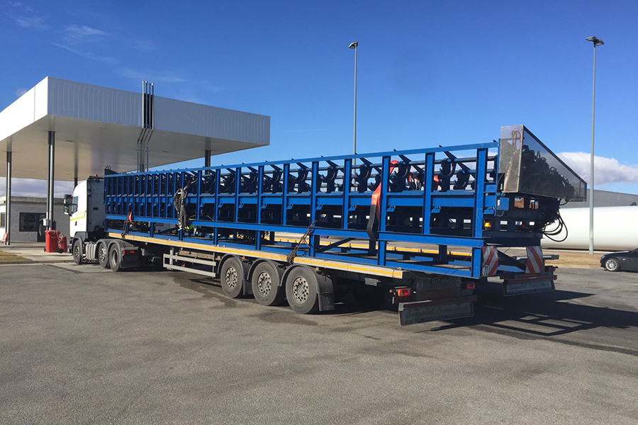 X2 Projects Member Smart Logistics handled the move of a steel treatment plant from Madrid to Mexico.