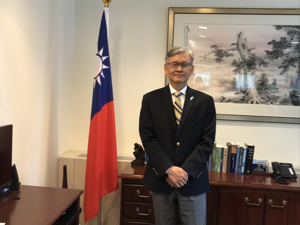 Taiwan Ambasssador James K. Lee Director General of TECO in New York