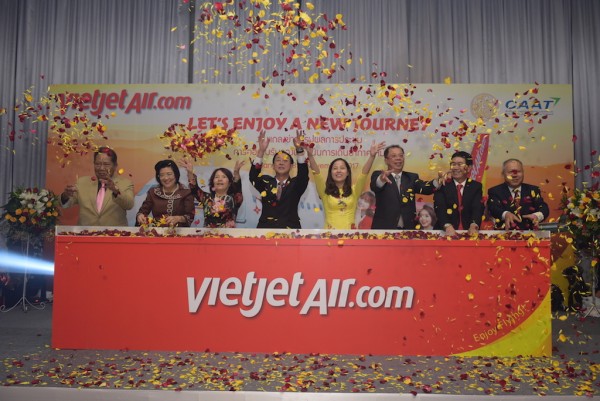 Thai Vietjet celebrates the new route launches