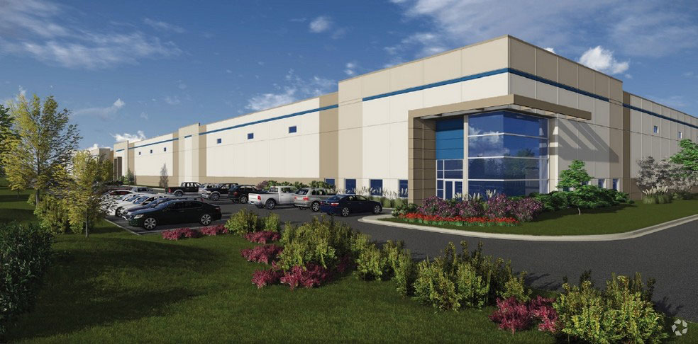 UPS Lockport, IL facility building rendering