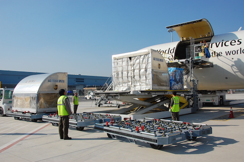 Aircraft Being Loaded (Photo UPS)