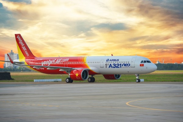 Vietjet's first A321 neo in Southeast Asia