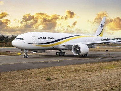 First MSC air cargo aircraft delivered