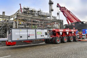 World-first electric-powered heavy transport completed