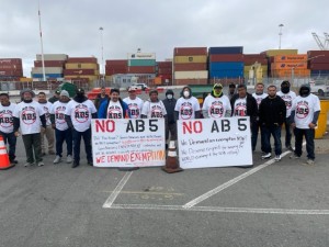 Harbor truckers say they will block Port of Oakland operations until California suspends AB 5