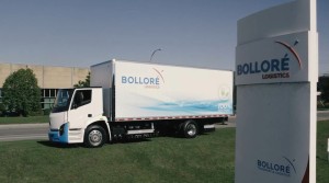 Bolloré Logistics Canada launches its first 100% electric truck