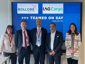 Bolloré Logistics partners with IAG Cargo to purchase one million litres of sustainable aviation fuel