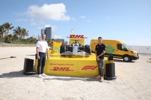 DHL delivered 1,400 tons of equipment for the FORMULA 1 CRYPTO.COM MIAMI GRAND PRIX