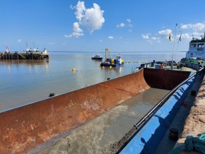 Damen delivers modular DOP dredger to Mozambique