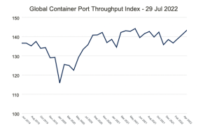 Drewry:  July Port Throughput Indices