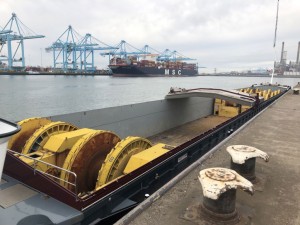 Heavy winches from The Netherlands to the Baltic