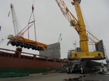 Argentine and Dutch WWPC members ship cranes