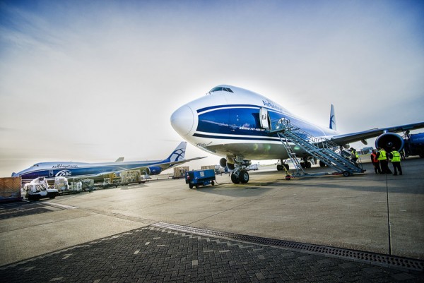 AirBridgeCargo operated two 747 charter flights to deliver the machines to China