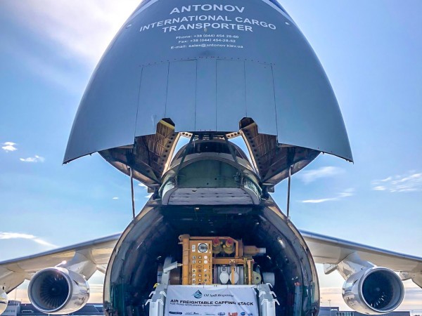ANTONOV Airlines works with Chapman Freeborn Airchartering and Oil Spill Response Ltd to test the airborne transport of a capping stack for the first time.