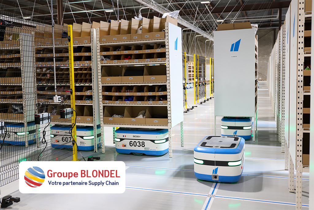 As an onsite logistics partner to Airbus, which has just announced an unprecedented ramp-up in its global production – nearly 1,000 aircraft annually by 2025 – Groupe Blondel will begin deploying Scallog’s Goods to Person robotics this summer at its site in Rochefort, France, in a bid to absorb steadily growing picking volumes while safeguarding its human capital.