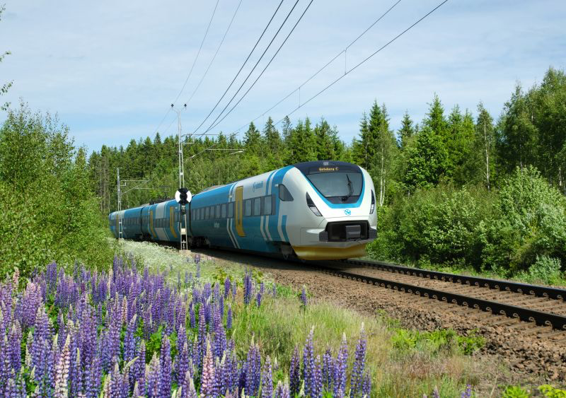 Bombardier's high-speed train for Vasttrafik 