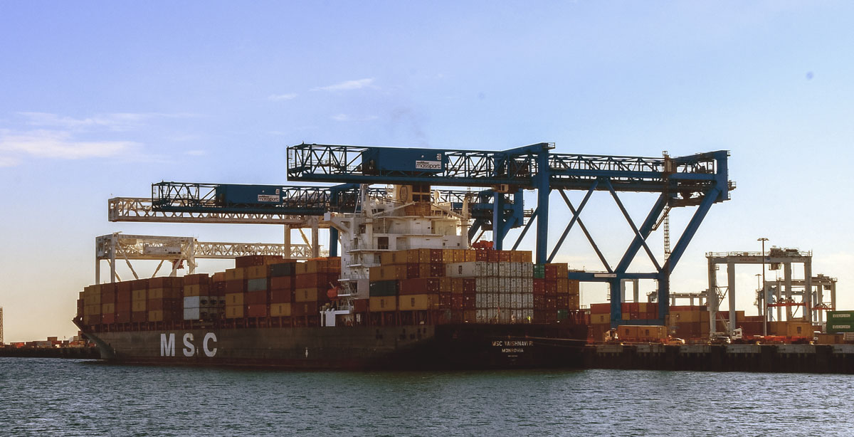 Weekly service of Mediterranean Shipping Co. currently provides the Port of Boston with a direct link with North Europe, with connections to Latin America, the Mediterranean region and Southeast Asia.