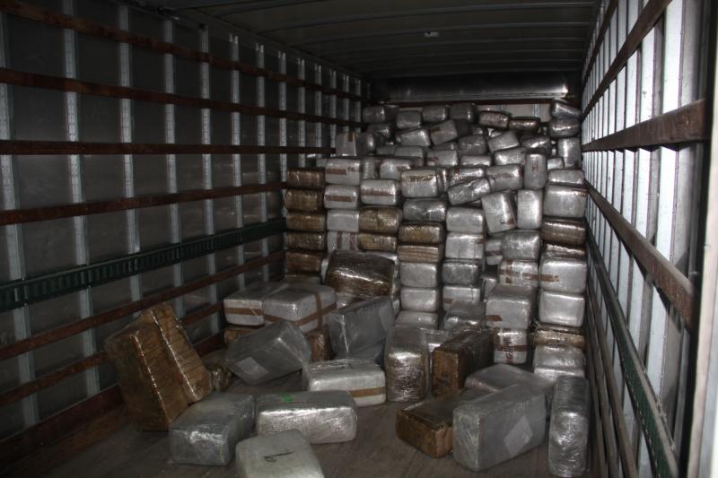 Contraband hidden in Cargo